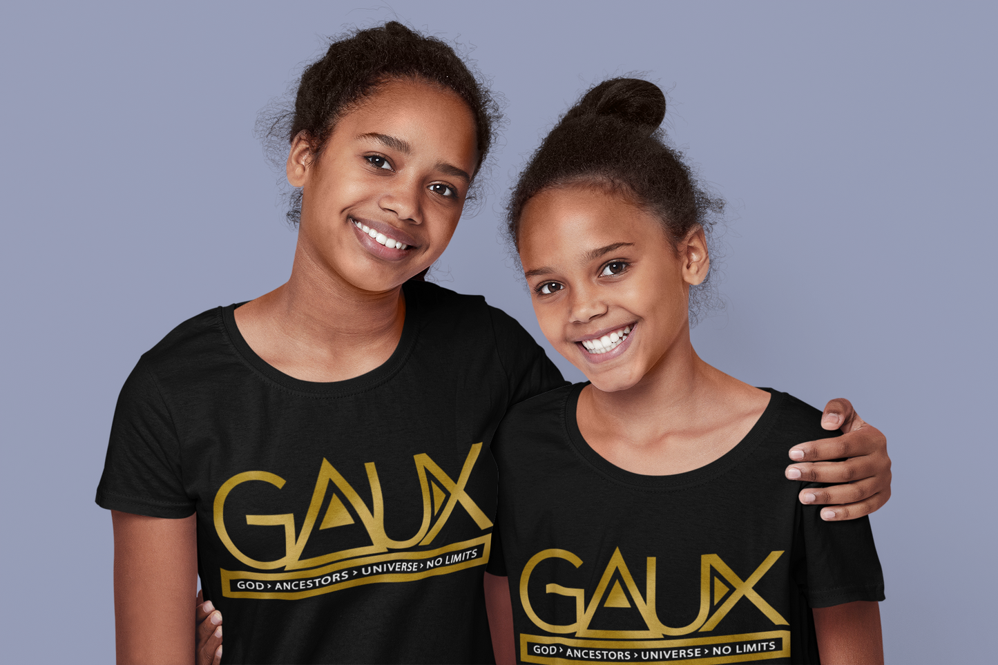 GAUX Signature Logo Tee Metallic